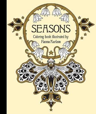 Book cover for Seasons Coloring Book