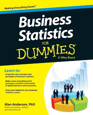 Book cover for Business Statistics For Dummies