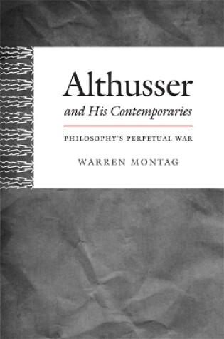 Cover of Althusser and His Contemporaries