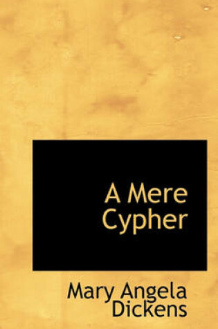 Cover of A Mere Cypher