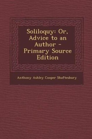 Cover of Soliloquy