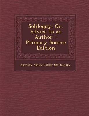 Book cover for Soliloquy