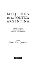 Book cover for Mujeres de La Politica Argentina