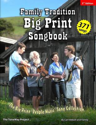 Book cover for Family Tradition BIG PRINT Songbook