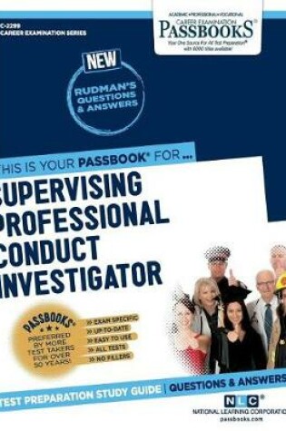 Cover of Supervising Professional Conduct Investigator (C-2299)