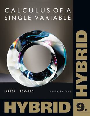 Book cover for Calculus of a Single Variable, Hybrid