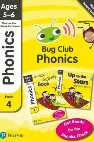 Cover of Bug Club Phonics Parent Pack 4 for ages 5-6; Phonics Sets 10-12
