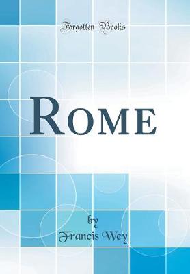 Book cover for Rome (Classic Reprint)