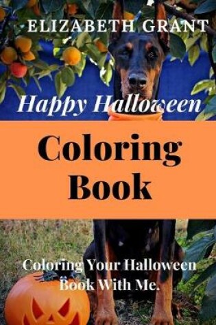 Cover of Happy Halloween Coloring Book