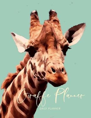 Book cover for 2019 2020 15 Months Giraffe Daily Planner