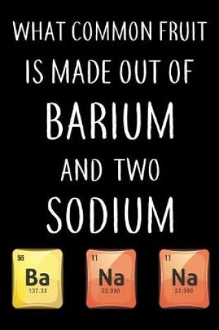 Cover of What Common Fruit Is Made Out of Barium and Two Sodium Ba Na Na