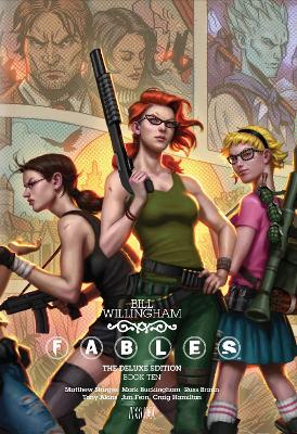 Book cover for Fables The Deluxe Edition Book Ten