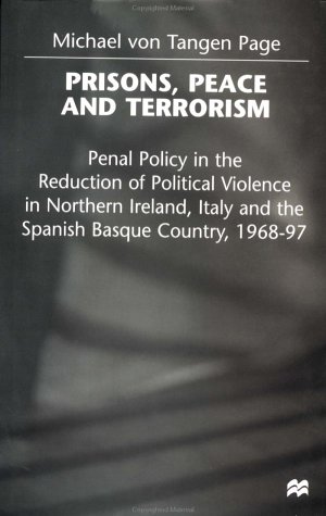 Book cover for Prisons, Peace and Terrorism