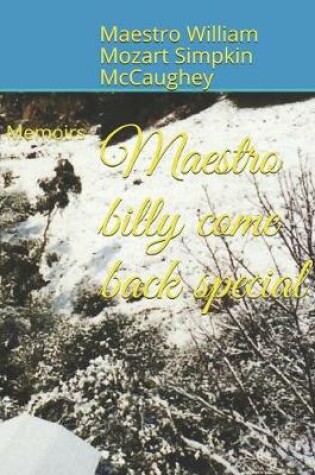 Cover of Maestro billy come back special