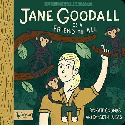 Book cover for Little Naturalists Jane Goodall and the Chimpanzees