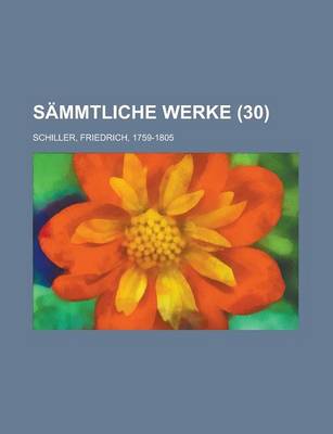 Book cover for Sammtliche Werke (30)