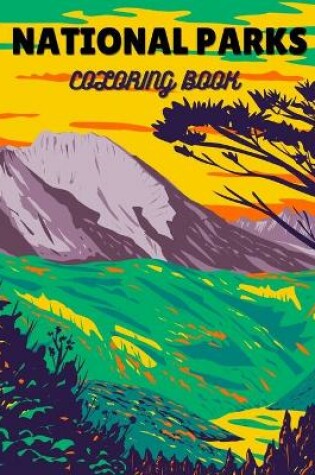 Cover of National Parks Coloring Book