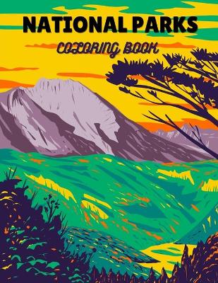 Cover of National Parks Coloring Book