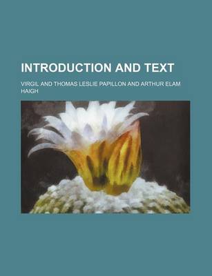 Book cover for Introduction and Text