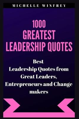 Book cover for 1000 Greatest Leadership Quotes