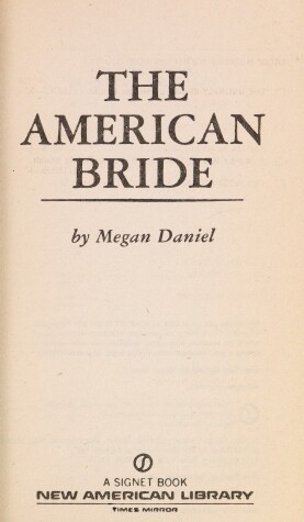 Book cover for American Bride