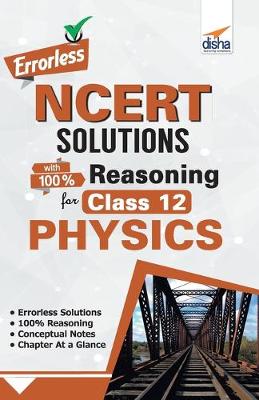 Book cover for Errorless Ncert Solutions with 100% Reasoning for Class 12 Physics