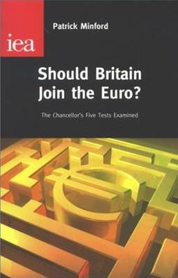 Book cover for Should Britain Join the Euro?