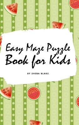 Book cover for Easy Maze Puzzle Book for Kids - Volume 2 (Small Hardcover Puzzle Book for Children)