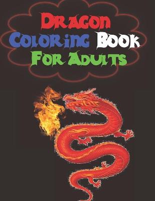 Book cover for Dragon Coloring Book