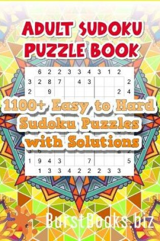 Cover of Adult Sudoku Puzzle Book