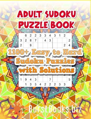 Book cover for Adult Sudoku Puzzle Book