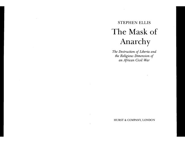 Book cover for The Mask of Anarchy