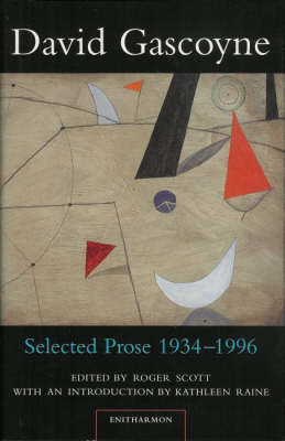 Book cover for Selected Prose, 1934-96