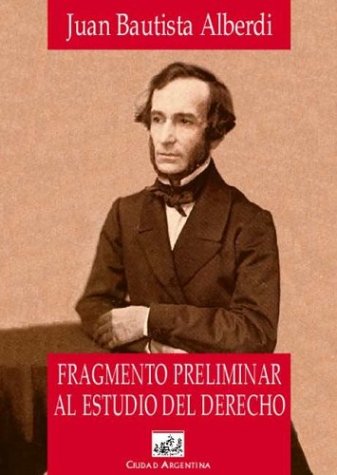 Book cover for Fragmento Preliminar Al Estudio del Derecho