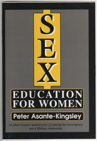 Book cover for Sex Education for Women