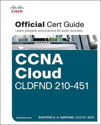 Book cover for CCNA Cloud CLDFND 210-451 Official Cert Guide