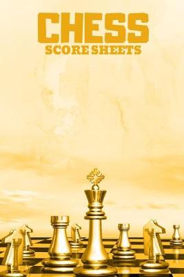 Book cover for Chess Score Sheets