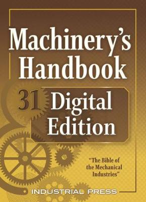 Book cover for Machinery's Handbook 31 Digital Edition