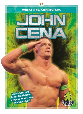 Book cover for Wrestling Superstars: John Cena