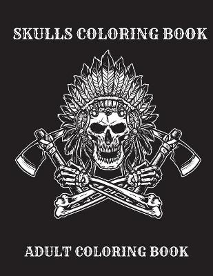 Cover of Skull Coloring Book