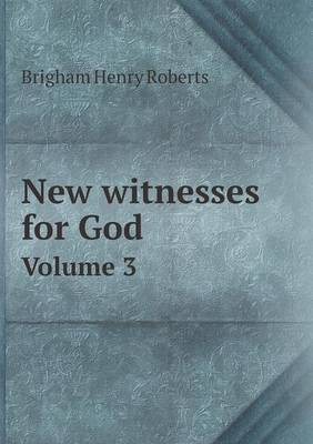 Book cover for New witnesses for God Volume 3