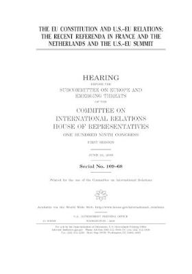 Book cover for The EU constitution and U.S.-EU relations