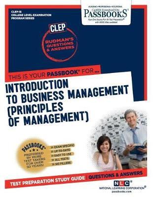 Book cover for Introduction to Business Management (Principles of Management) (Clep-18)