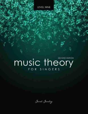 Book cover for Music Theory for Singers Level Nine