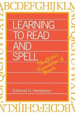 Cover of Learning to Read & Spell