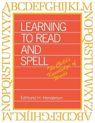 Book cover for Learning to Read & Spell