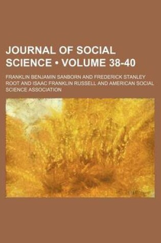 Cover of Journal of Social Science (Volume 38-40)