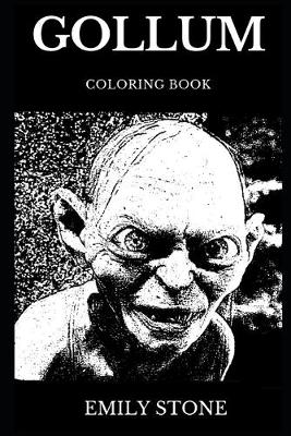 Book cover for Gollum Coloring Book
