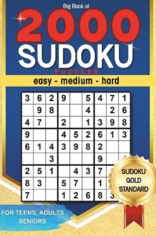 Cover of Big Book of 2000 Sudoku Puzzles