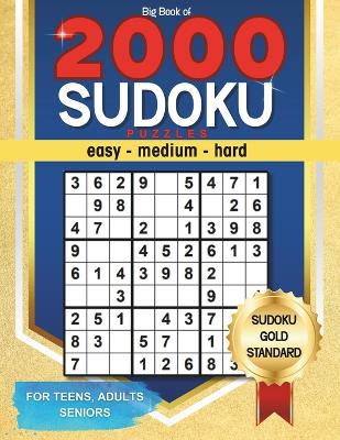 Book cover for Big Book of 2000 Sudoku Puzzles